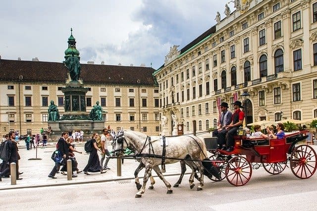 Zwischen Fiakern und Sacher Torte in Wien